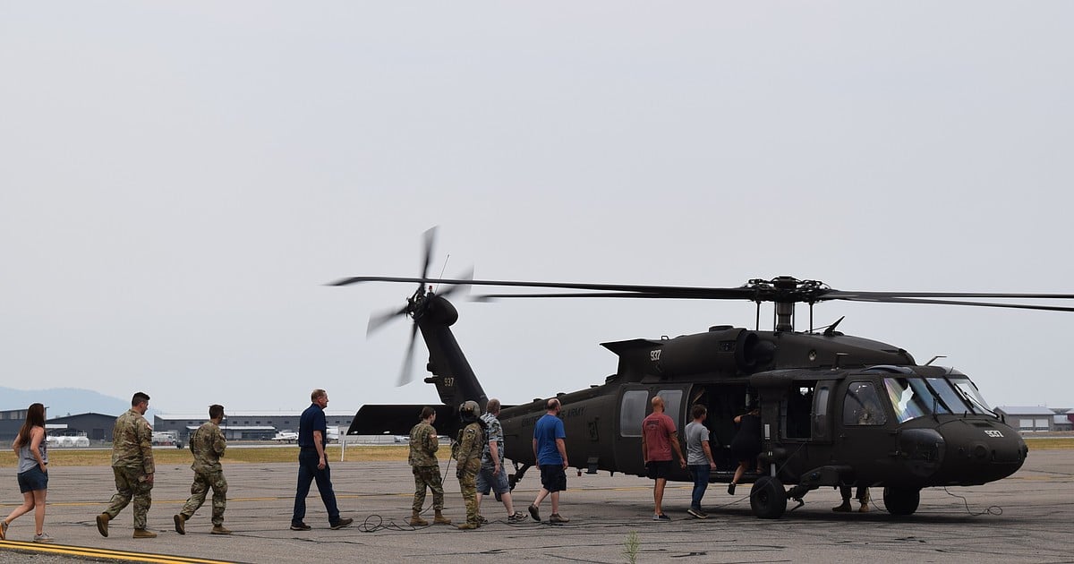 Idaho Army National Guard show strength at Post Falls open house