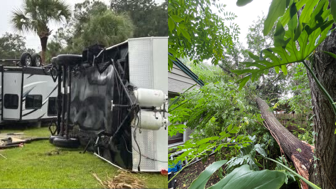 Photos, videos show Debby's damage in Central Florida