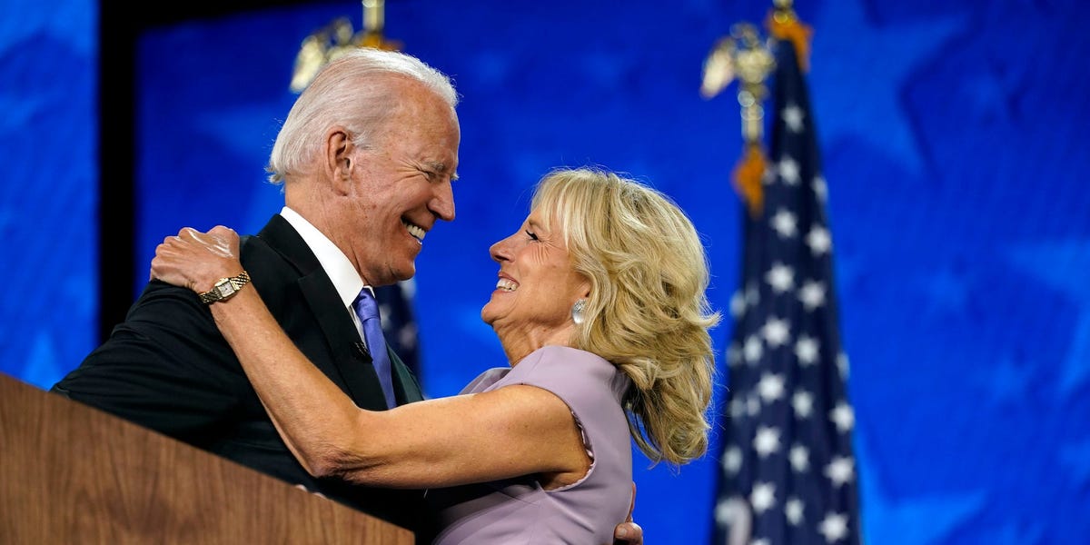 Jill Biden says she will 'continue to fight' for Joe Biden after his disastrous debate. Here's a timeline of their relationship.