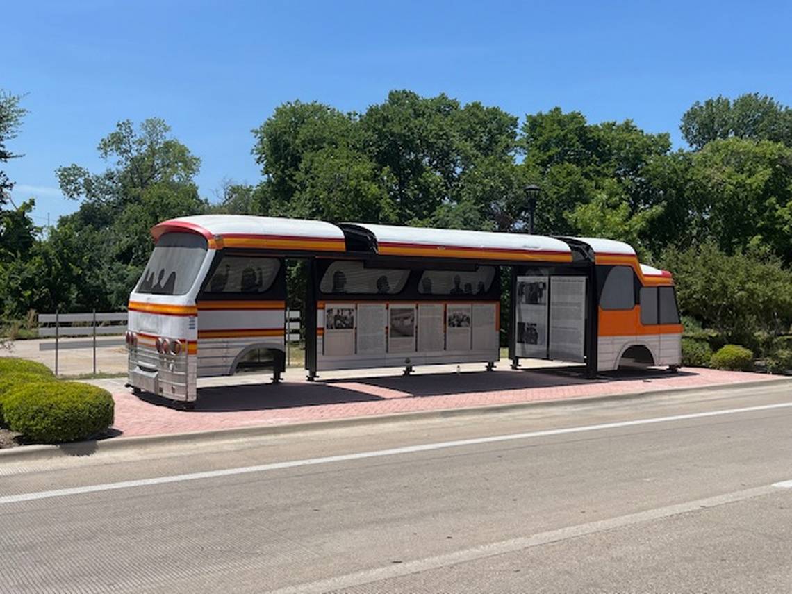 See how the shell of an old bus tells the story of the civil rights movement in Fort Worth