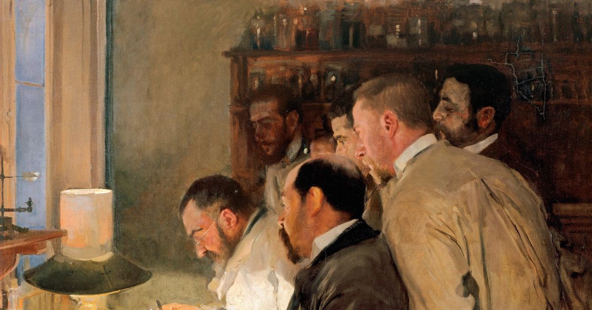 Los retratos de la ciencia española: Sorolla, Simarro y Ramón y Cajal