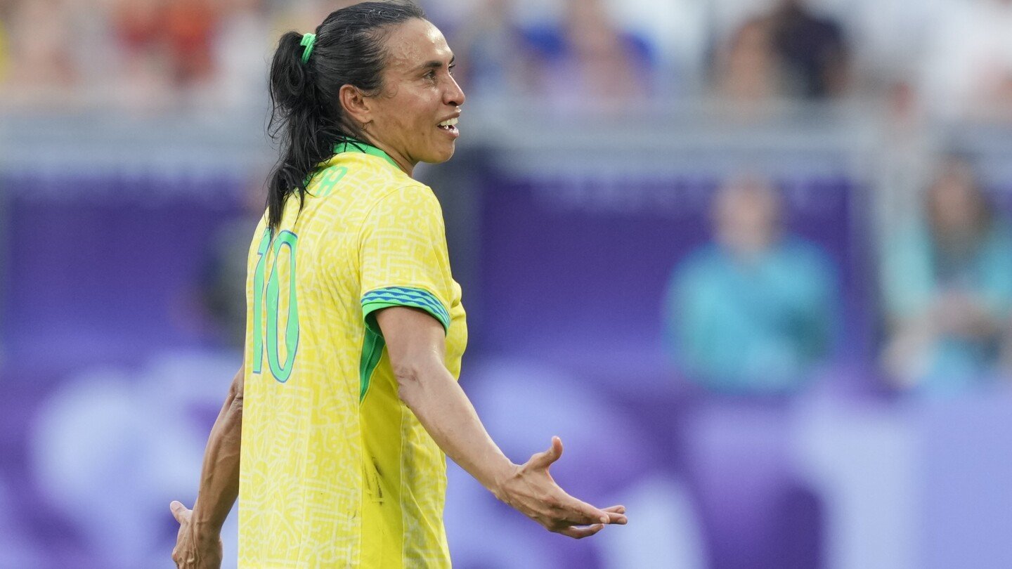 Brazil appeals Marta's suspension for the Paris Olympics semifinals