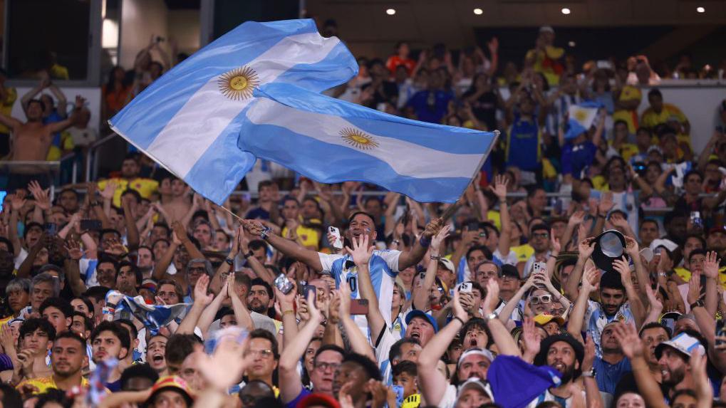 'Argentina song stained glory of Copa victory'