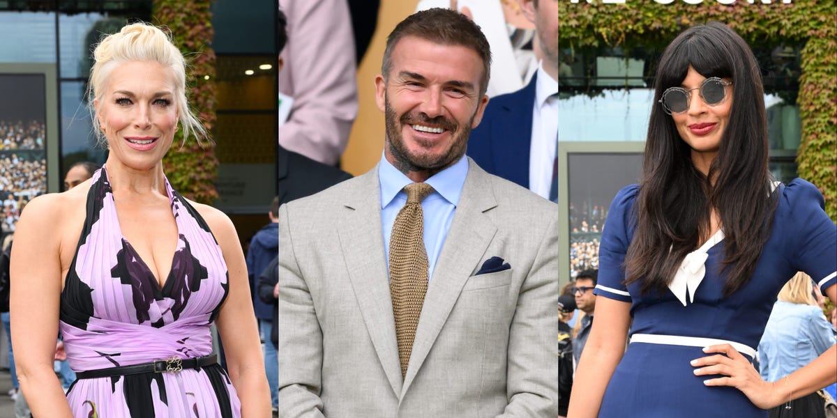 All of the A-list celebrities seen so far at Wimbledon, London's premier tennis tournament