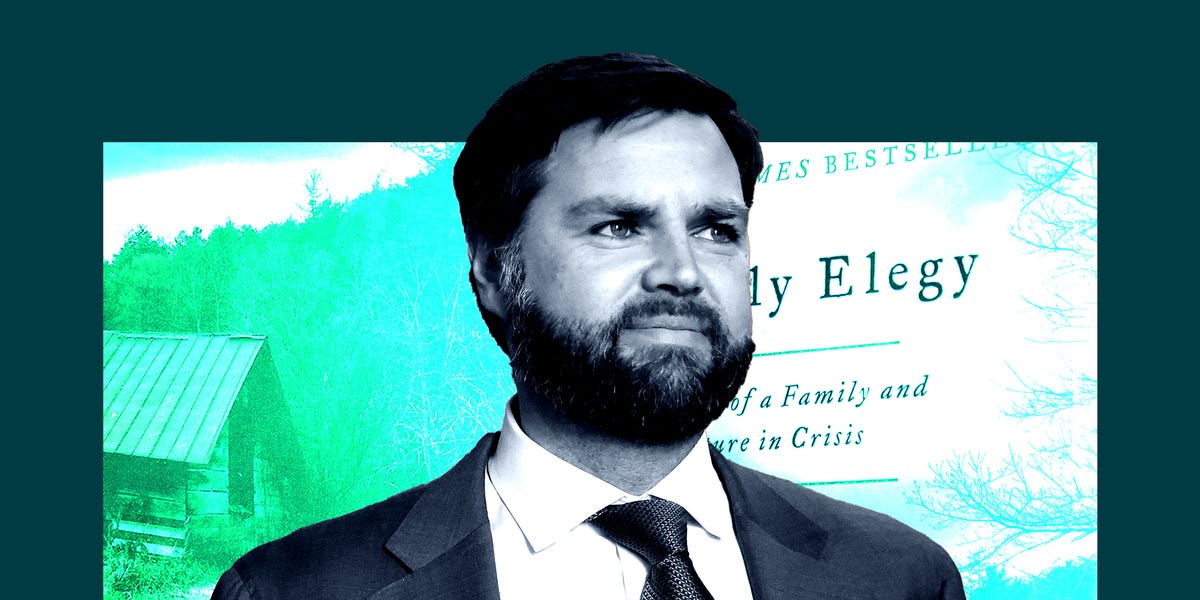 I reread JD Vance's 'Hillbilly Elegy.' He hasn't transformed as much as you think.