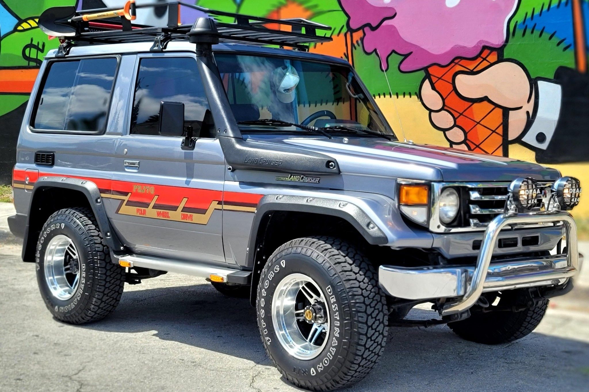 1990 Toyota Land Cruiser PZJ70 5-Speed at No Reserve