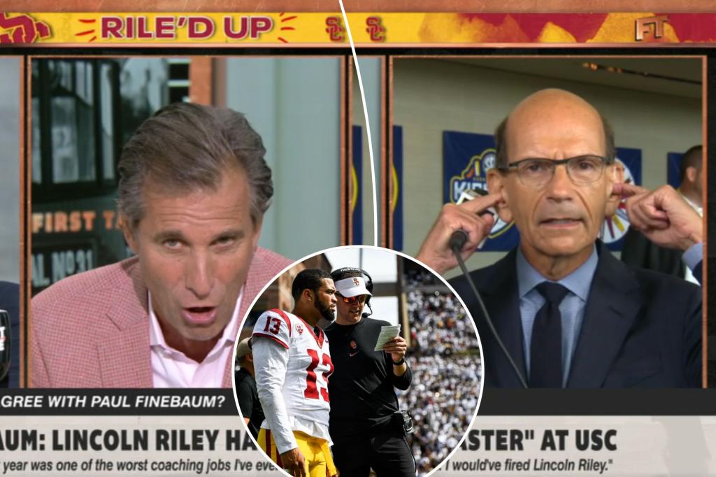 Chris Russo goes over USC's Lincoln Riley in wild tirade