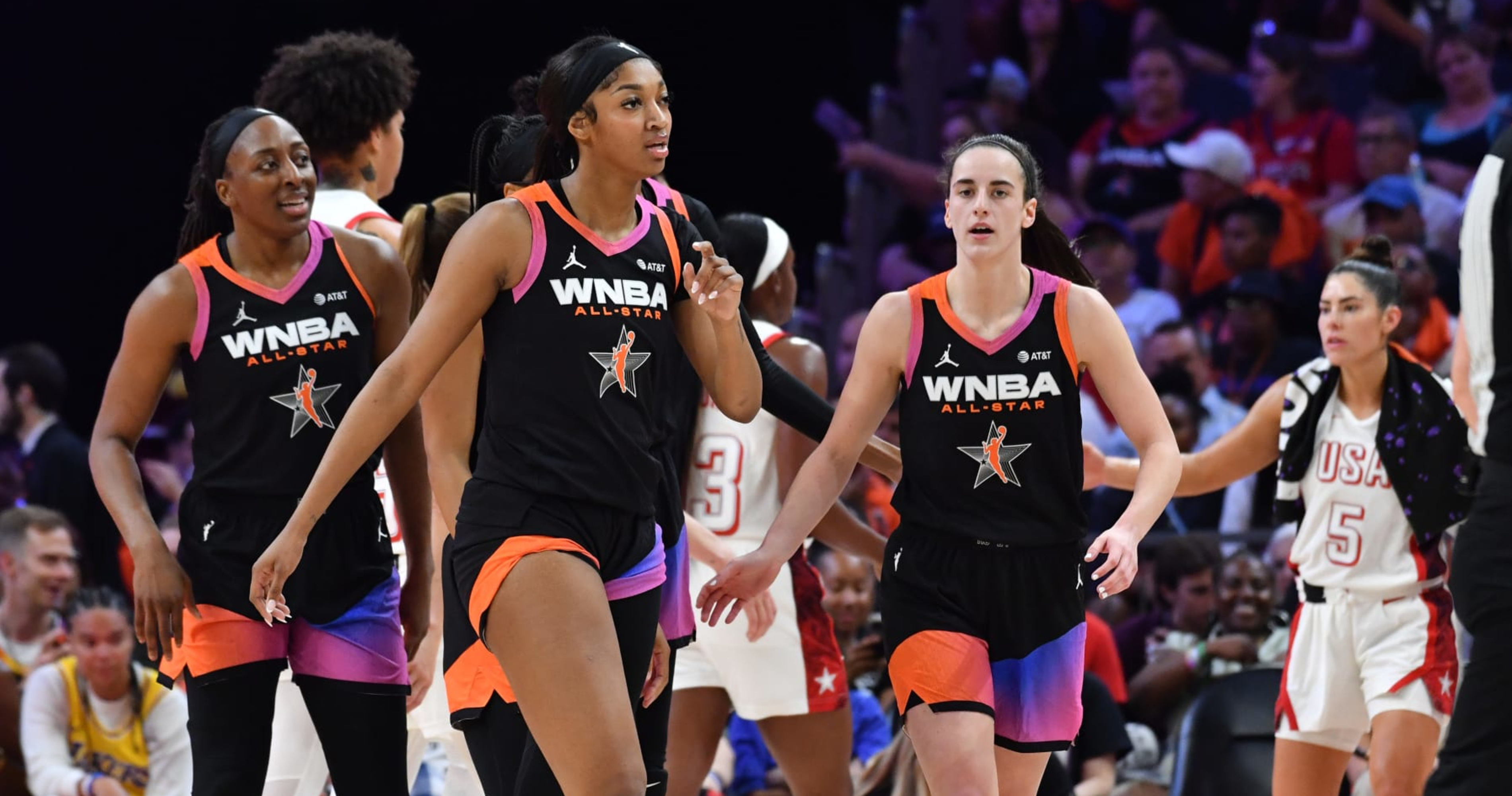 Caitlin Clark, Angel Reese Top WNBA 1st Half Merchandise Sales; 500% Surge from 2023