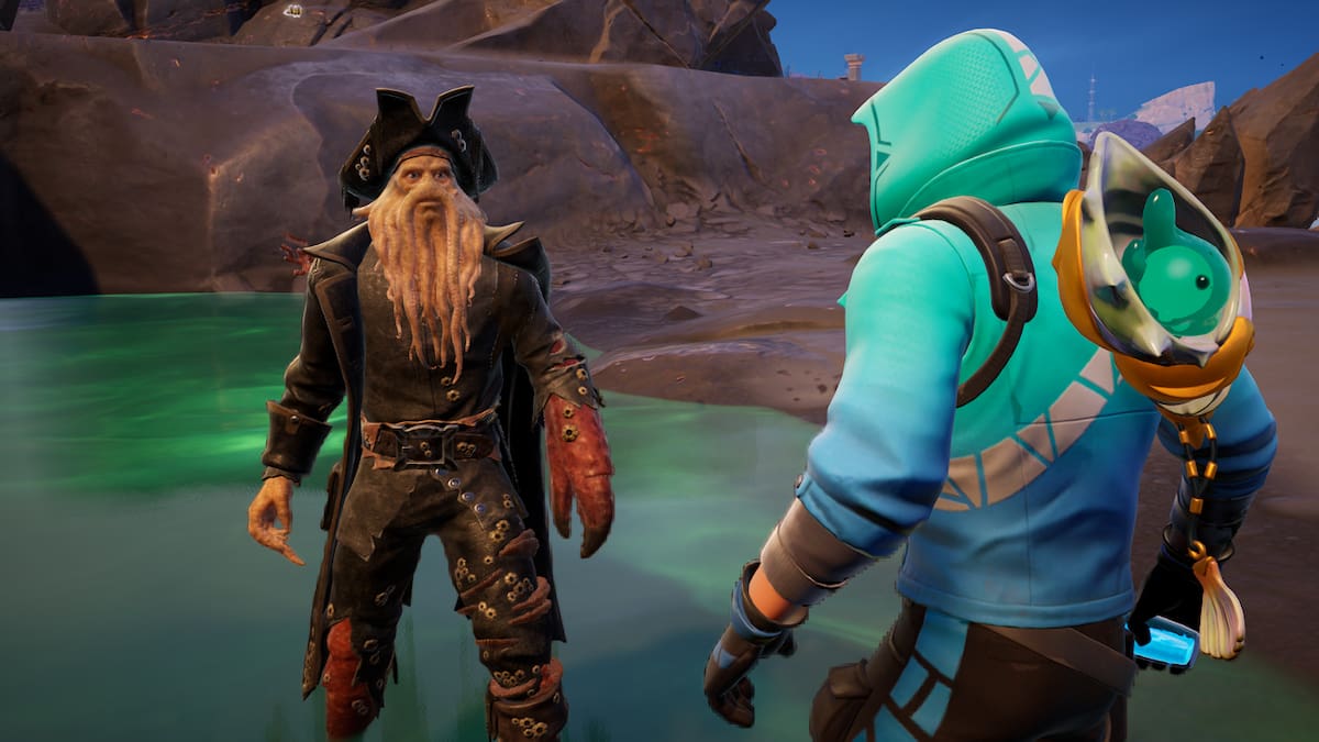 Where to find Davy Jones' locker in Fortnite