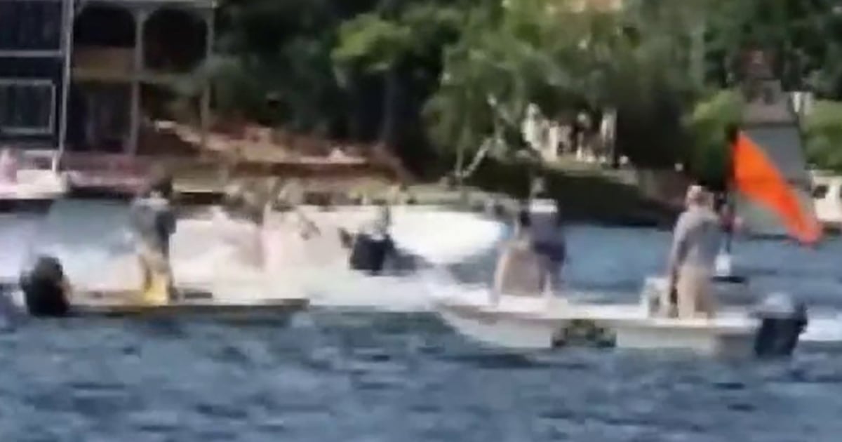 Teen stops runaway boat in dramatic scene in New Hampshire