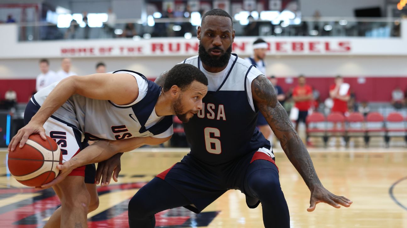 'Enjoying every minute': What this Team USA run means for Curry, LeBron and KD