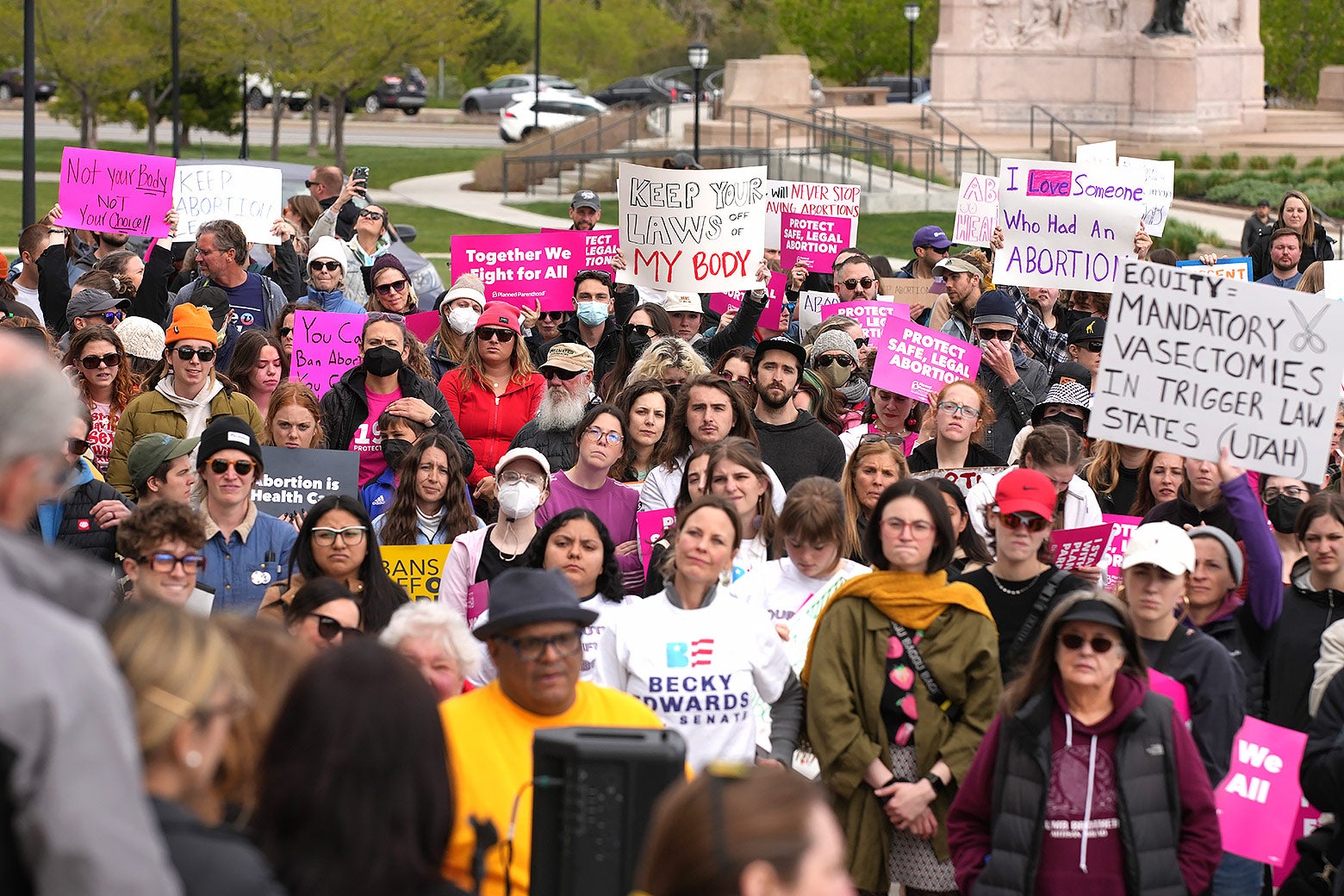 Conservative state court rebukes the Supreme Court on abortion.