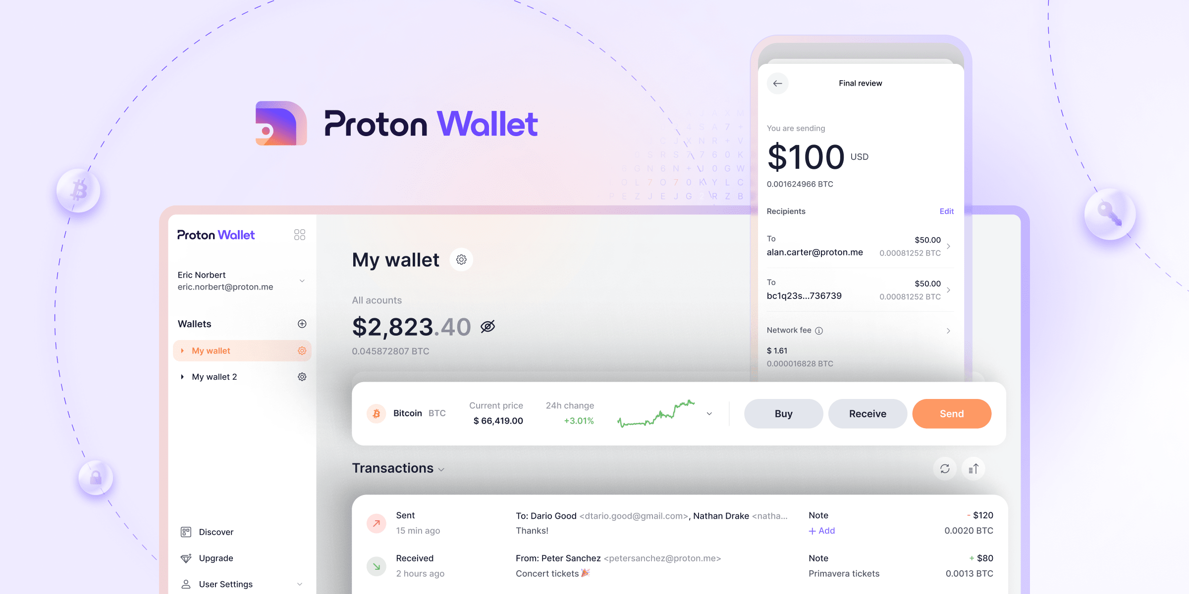 Proton Wallet – a safer way to hold Bitcoin