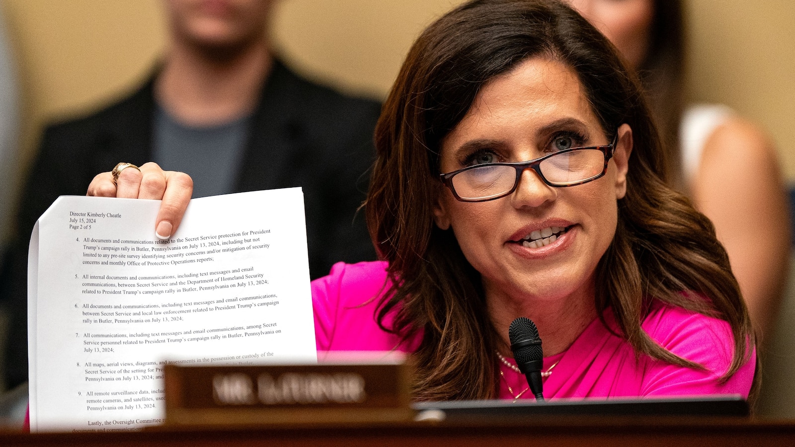 GOP Rep. Nancy Mace to force a full House vote to impeach Secret Service director