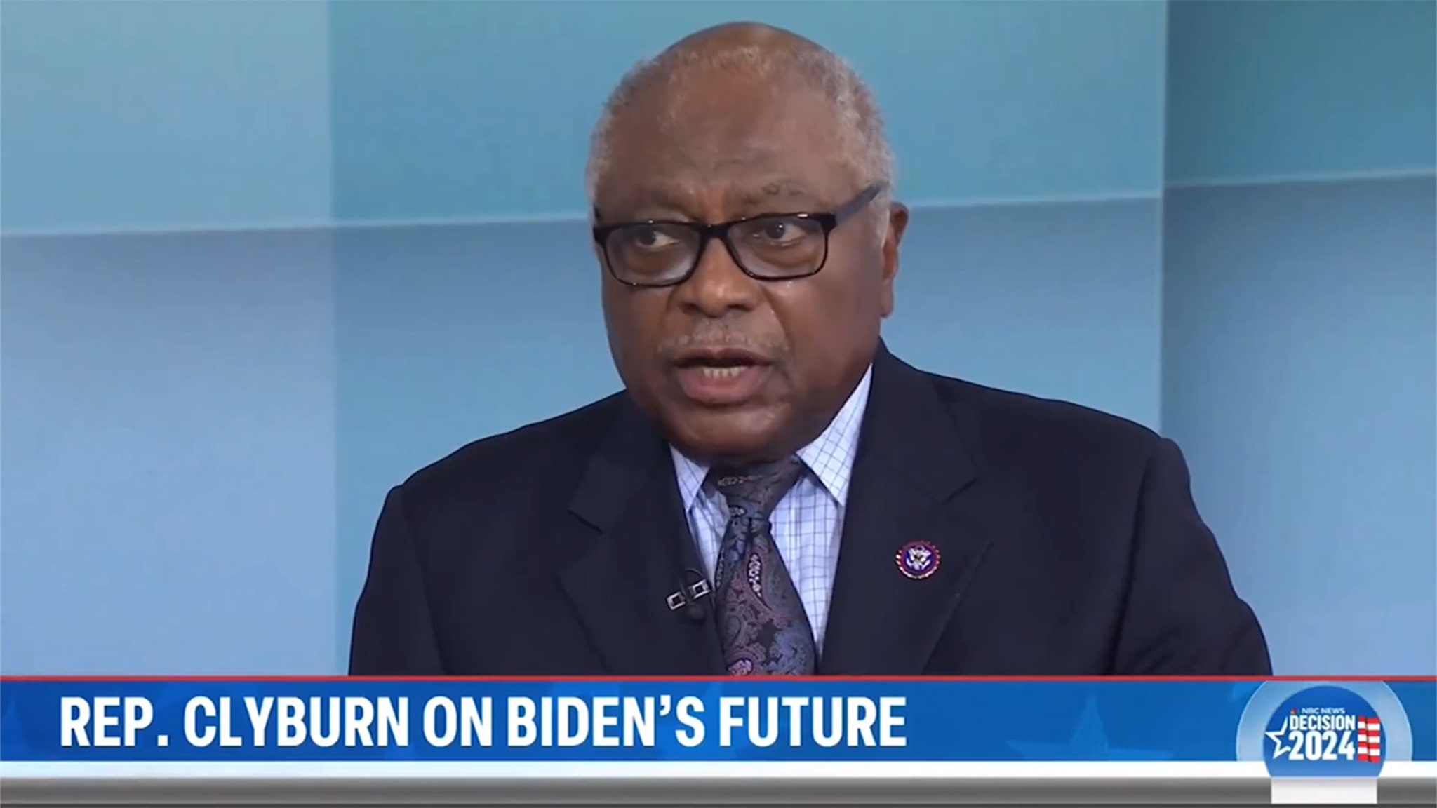 Rep. Jim Clyburn Says Conversations About Biden Dropping Out Need to End