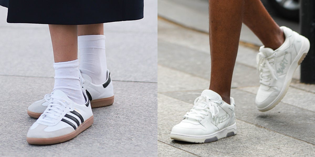 5 sneaker trends that are in right now and 4 that are out, according to designers