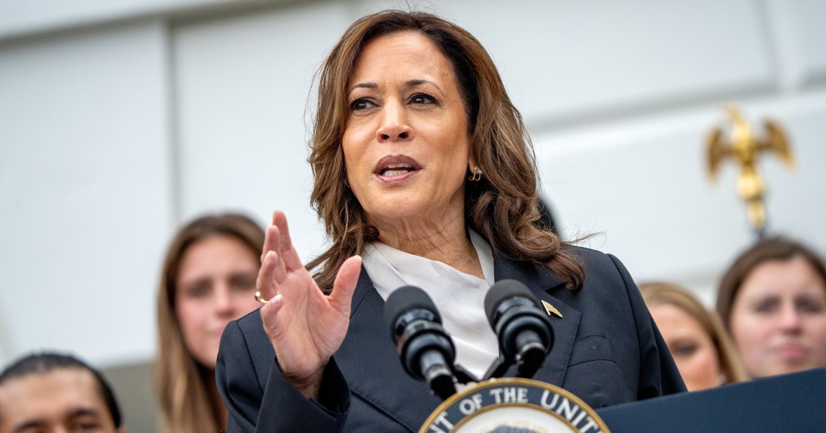 Virginia man charged with threatening to kill Kamala Harris