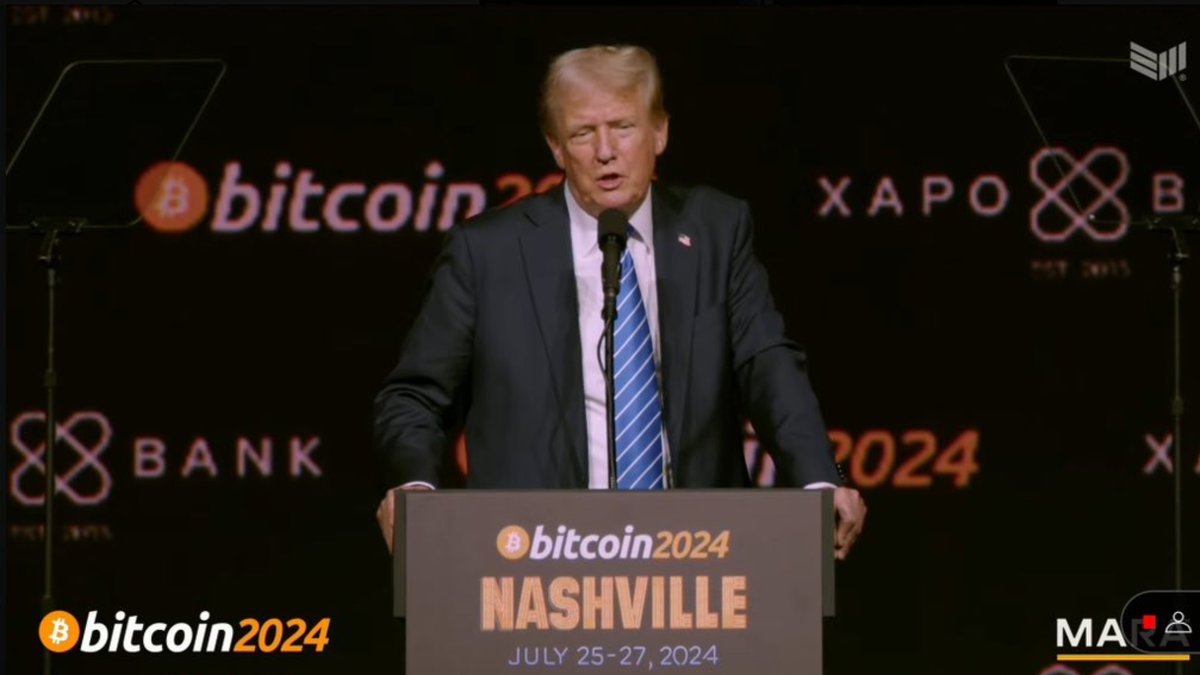 Trump says he'll make a national Bitcoin reserve