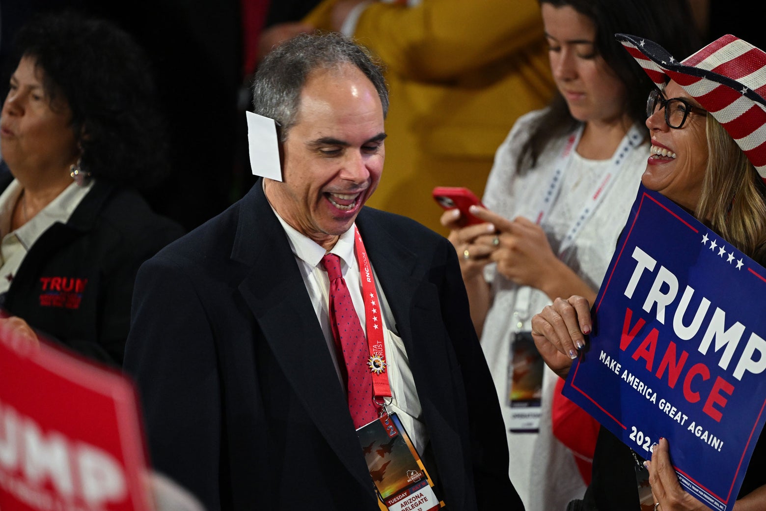 The Delegate Whose Trump Tribute Is “Starting a New Fashion Trend” at the RNC