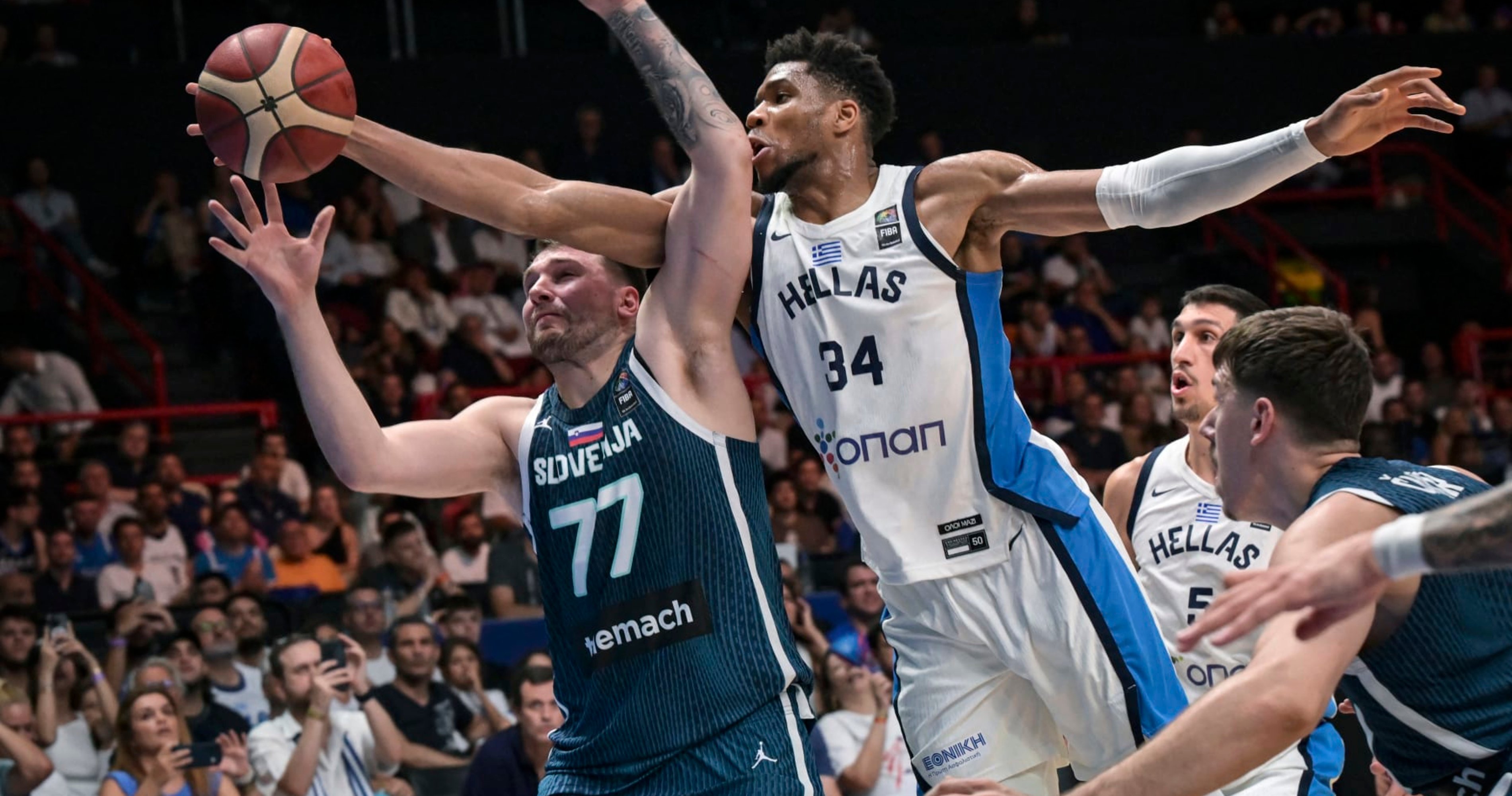 Luka Dončić, Slovenia Eliminated by Giannis, Greece in 2024 Olympic Qualifying Semis