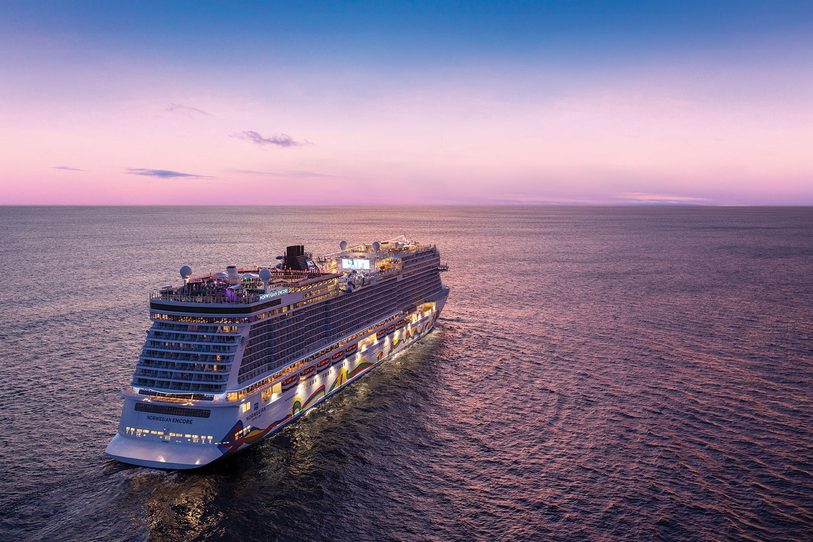 Something big is afoot for the biggest Norwegian Cruise Line ship ever