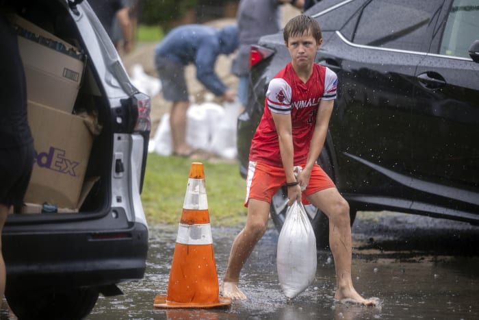 Tropical Storm Debby is expected to send flooding to the Southeast. Here's how much rain could fall