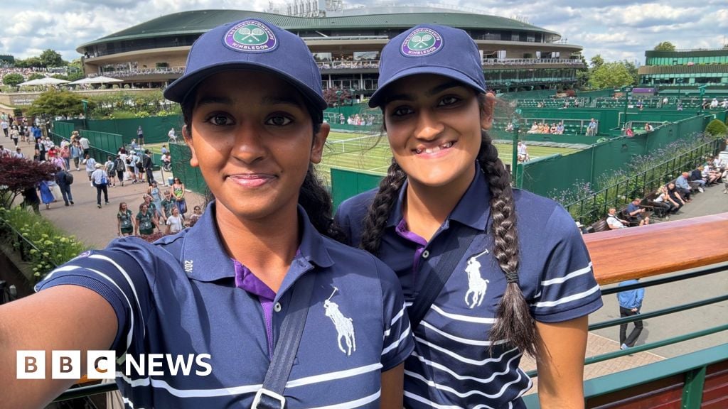 We're the Wimbledon ball girls who took on the pros