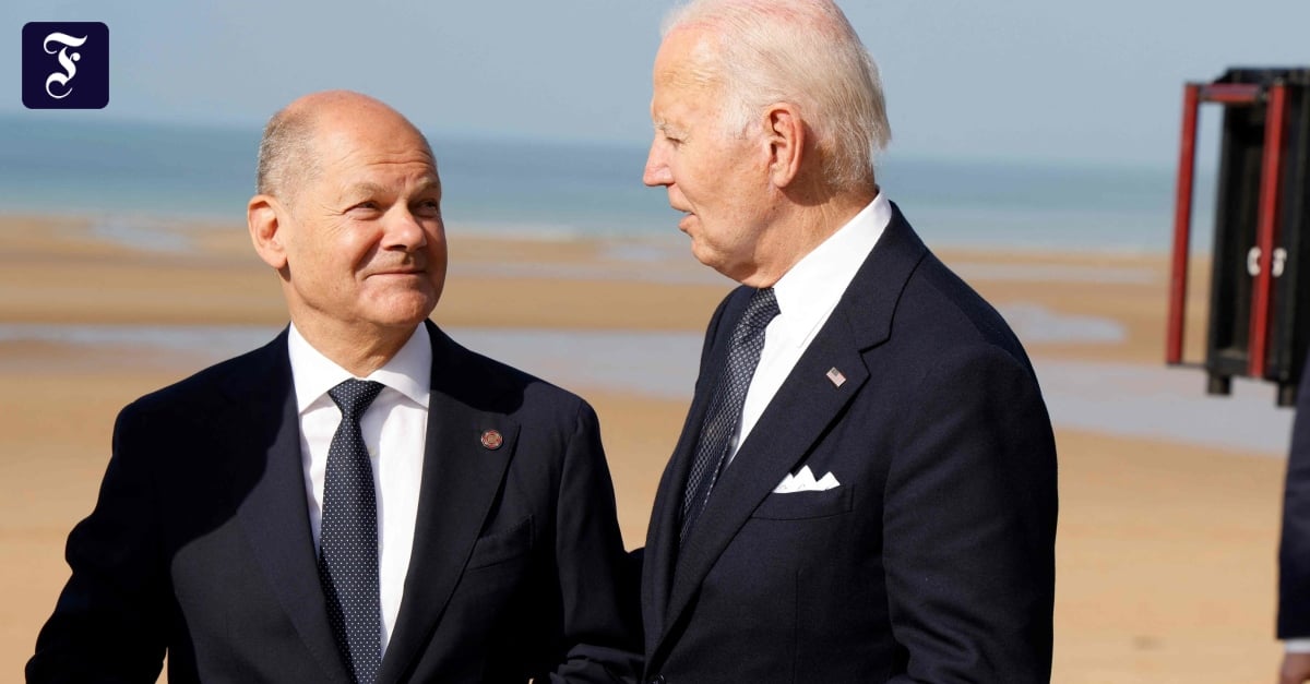 Frankreich: Scholz und Biden gegen NATO-Einladung für Ukraine