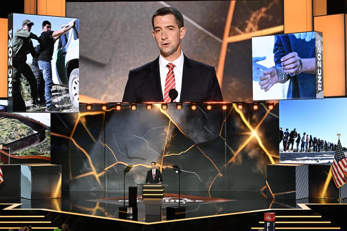 Watch Arkansas Senator Tom Cotton's speech at the Republican National Convention