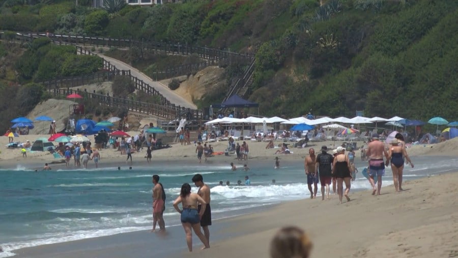 This Southern California beach community is getting overrun by visitors