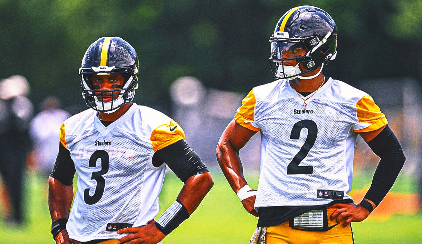 Justin Fields took first-team reps at Steelers training camp. Here's why
