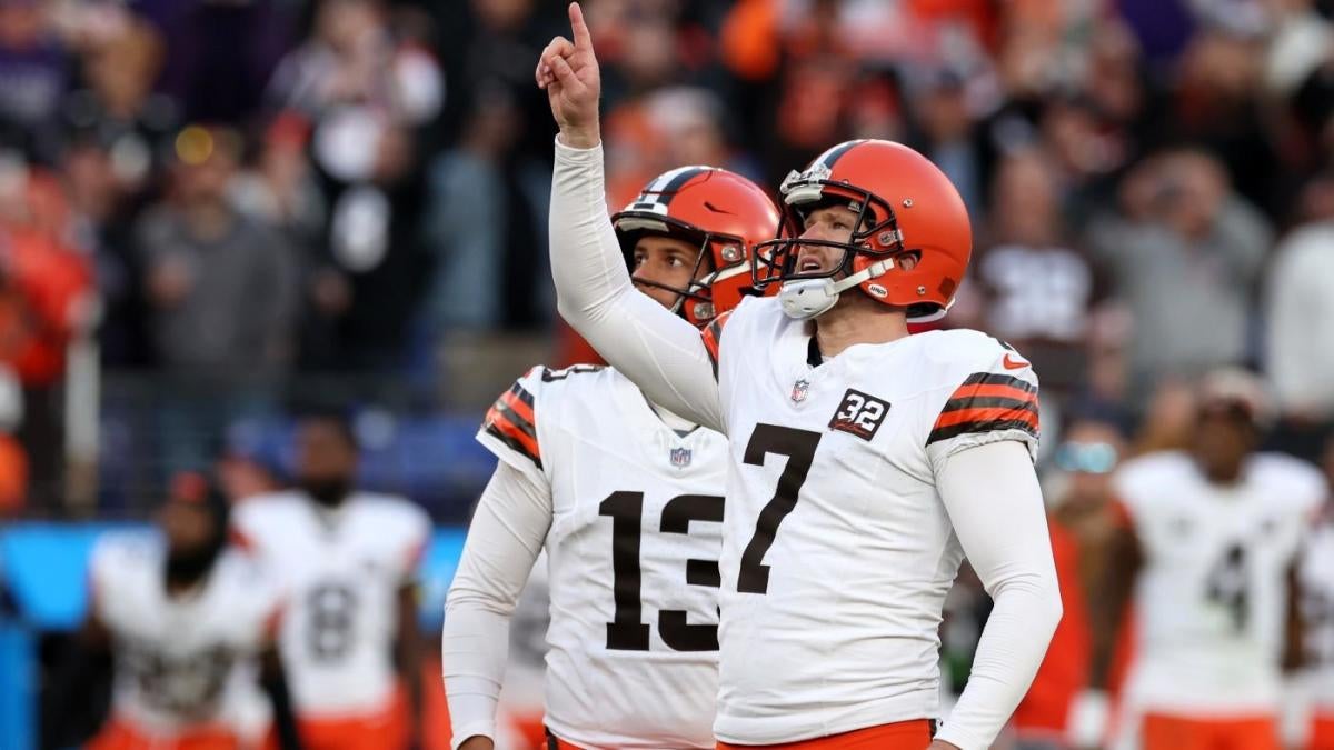 Browns' Dustin Hopkins agrees to 3-year extension that makes him one of NFL's highest-paid kickers, per report