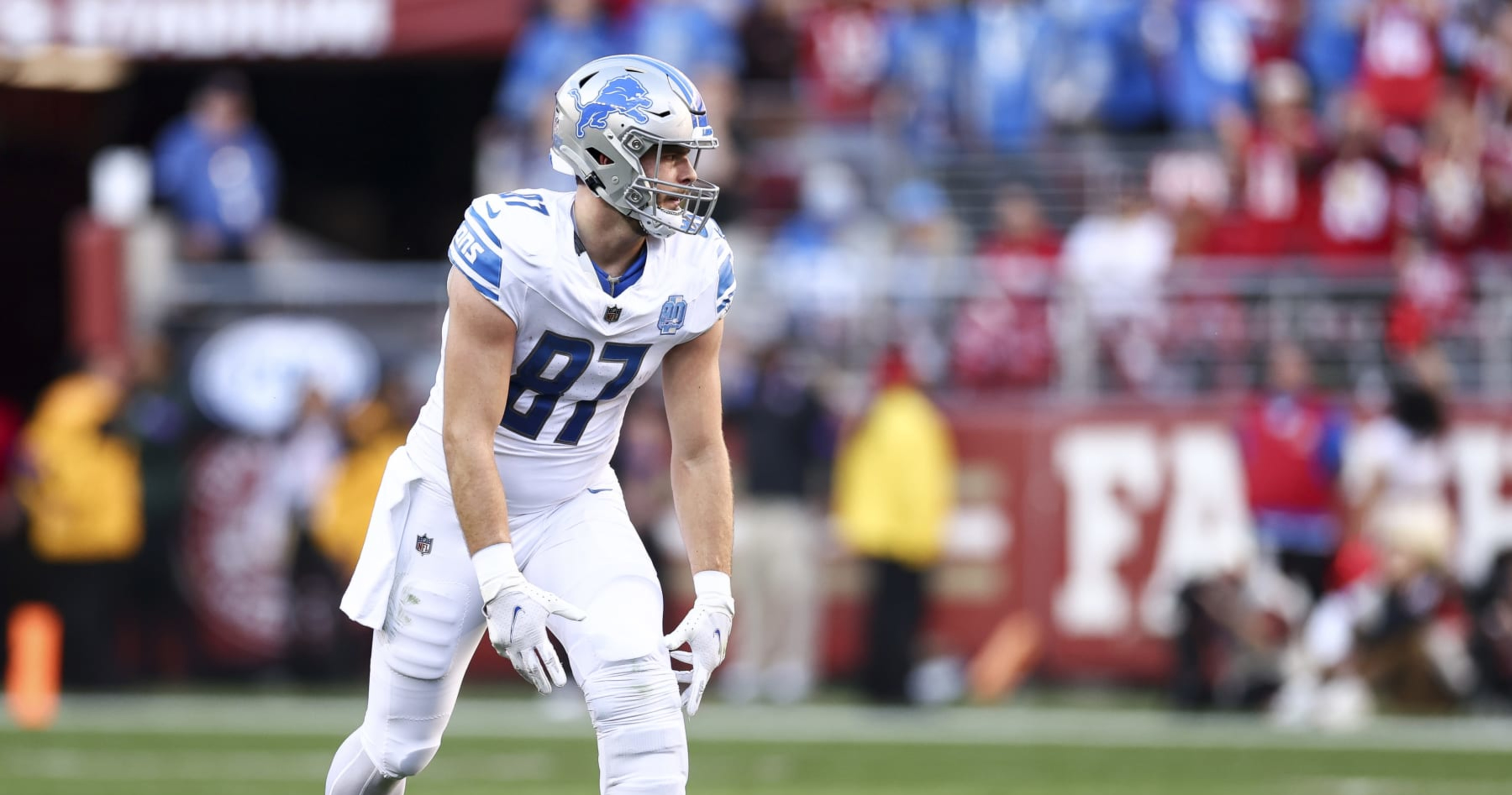 NFL Scout Hypes 'F--king Awesome' Sam LaPorta After Breakout Rookie Season with Lions