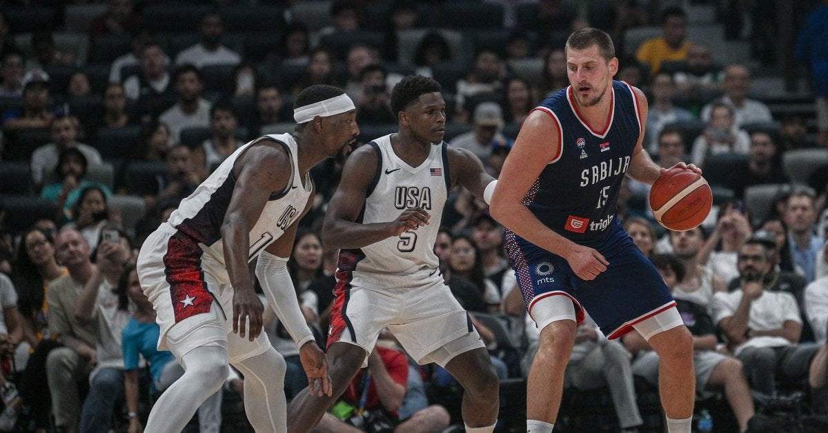 Hey, Look, Jokic Has His Shirt On This Summer