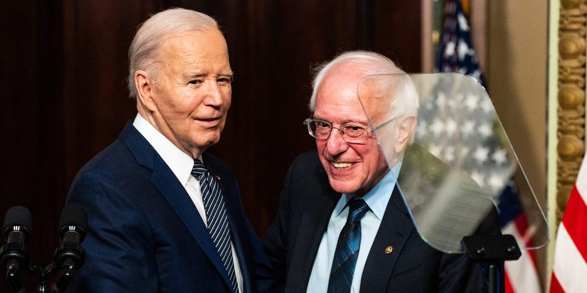 Bernie Sanders concedes that Biden 'can't put three sentences together' sometimes