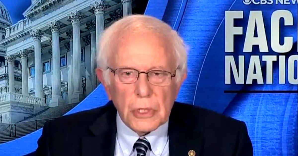 Transcript: Sen. Bernie Sanders on "Face the Nation," July 7, 2024