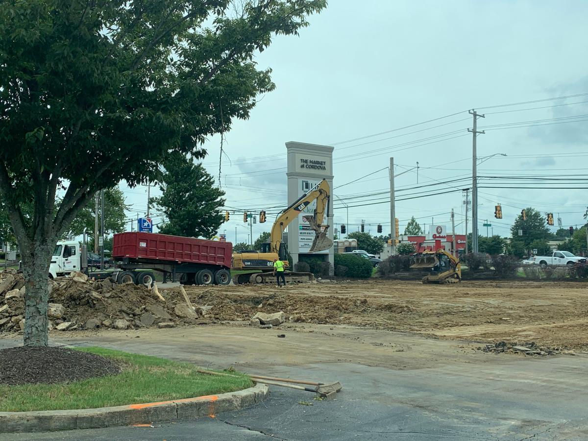 What's that being built where La Hacienda and Salvation Army used to be in Cordova?