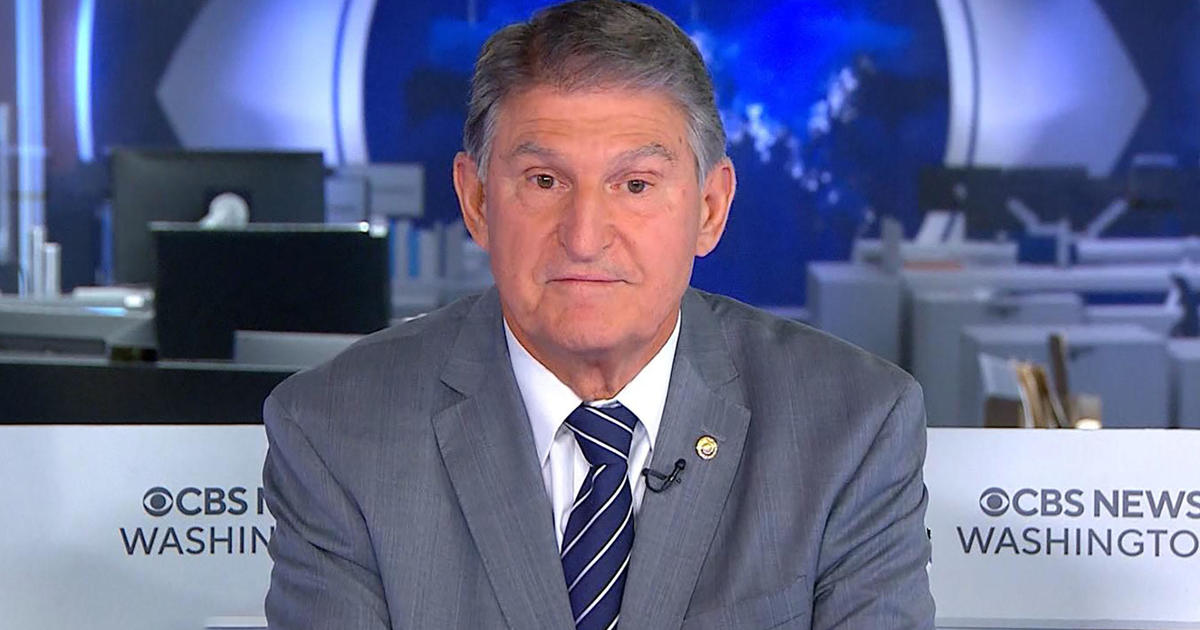 West Virginia Sen. Joe Manchin says he won't run for president, advocates for "mini primary"