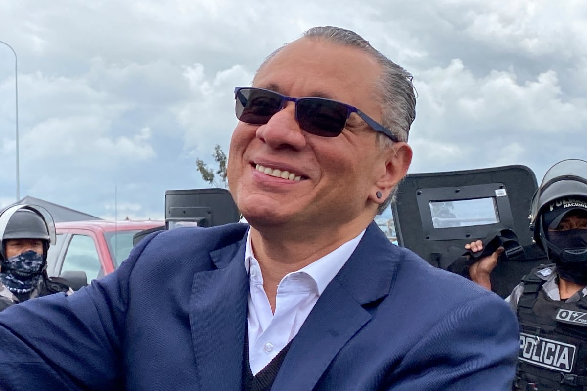 México pide a Ecuador salvoconducto para Jorge Glas