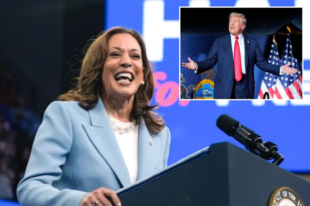 Kamala Harris gains 7 points in national poll - and a swing-state VP could boost her even more