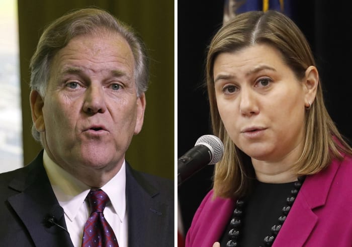 Michigan will choose between Democrat Elissa Slotkin and Republican Mike Rogers for US Senate