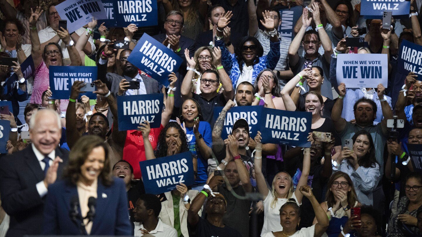 Election 2024: Kamala Harris, Tim Walz rally across Midwest, aim to shore up support