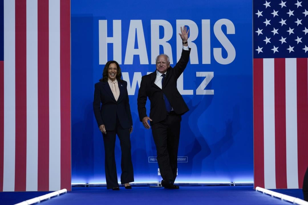 Harris: Walz Is the 'Kind of VP America Deserves'