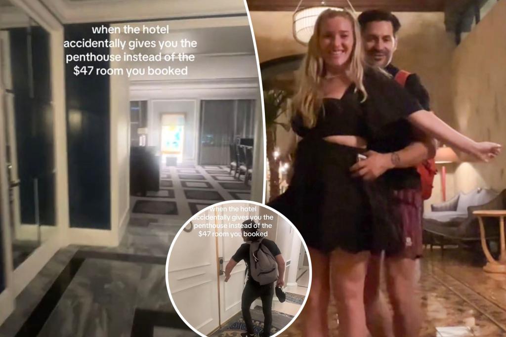 Couple scores $4K per night penthouse hotel room for $47