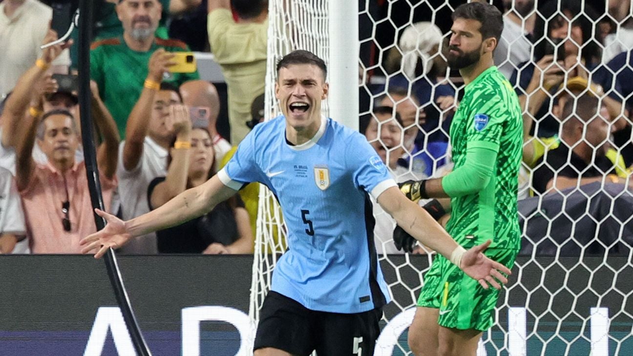 Uruguay beat Brazil as Bielsa's high-stakes bet pays off in Vegas