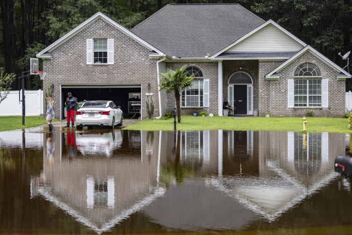 Tropical Storm Debby to move over soggy South Carolina coast, drop more rain before heading north