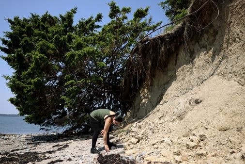 Rising seas from climate change threaten to wash away pieces of Maine's Indigenous history