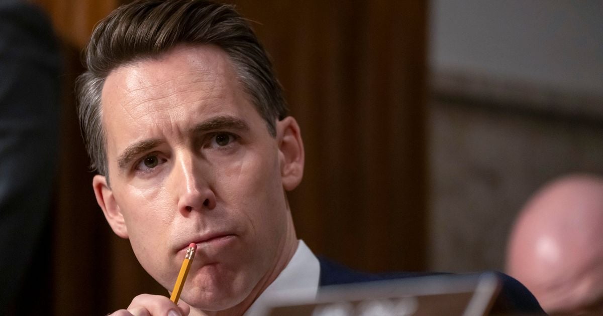 Sen. Josh Hawley Mocked For Spreading Unverified Kamala Harris Rumor