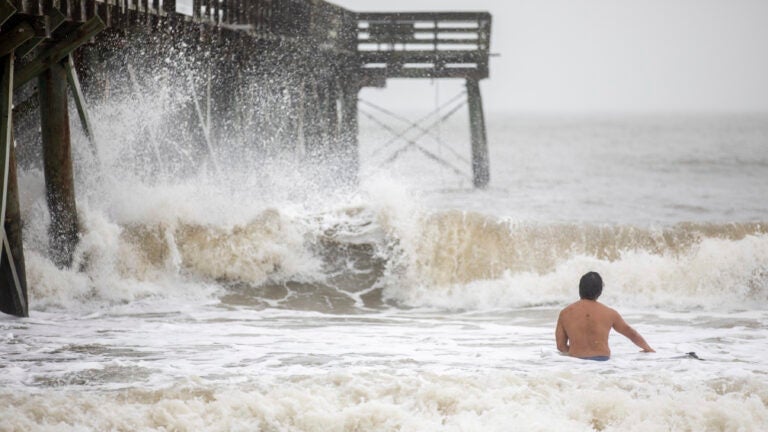 Heavy rain expected up the East Coast from Tropical Storm Debby