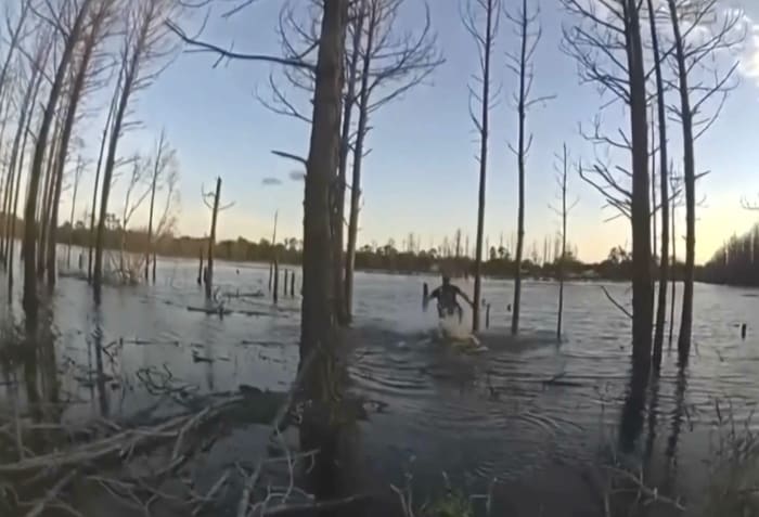 Florida sheriff's deputy rescues missing 5-year-old autistic boy from pond